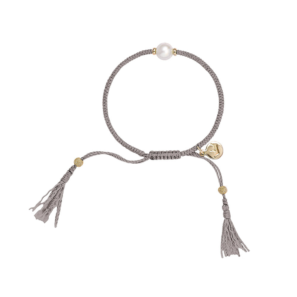 Tassel Bracelet Gold Detail