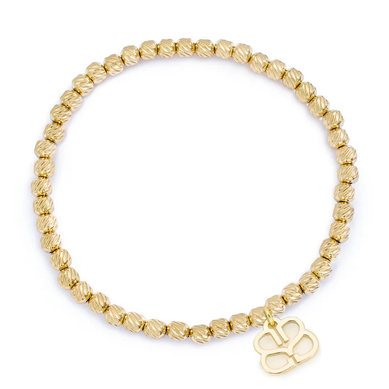 Boho Betty Thea Gold Stretch Bead Bracelet