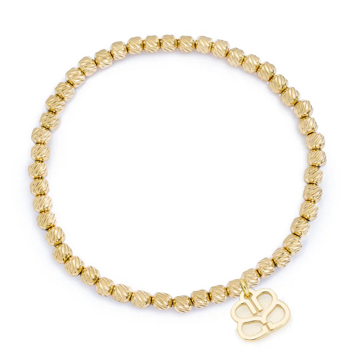 Boho Betty Thea Gold Stretch Bead Bracelet