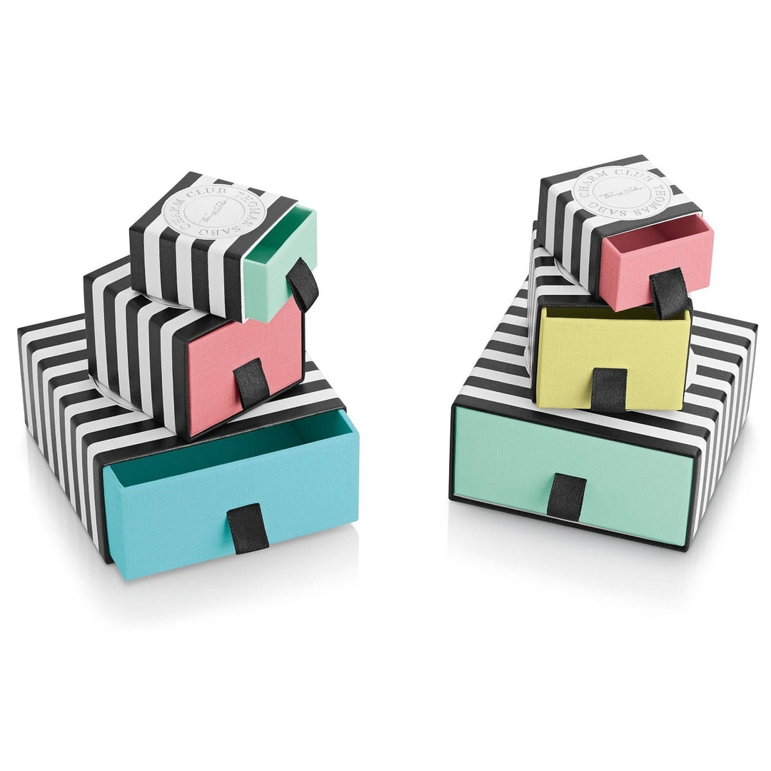 Thomas Sabo Single Earring - White Baguette Stone Stud in Silver H2185-414-14