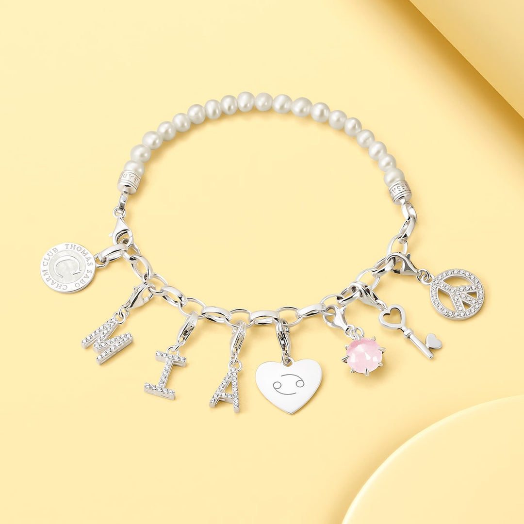 Thomas Sabo Charm Pendant - Silver Key