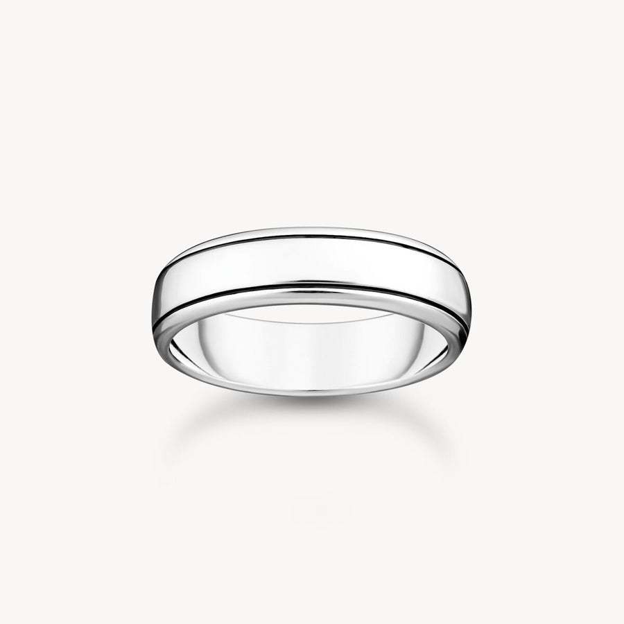 Thomas Sabo Silver Ring with Lines - TR2503-637-21