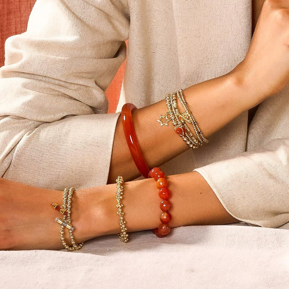 Niche Jewellery Annie Haak Amiya Star Gold Filled Charm Bracelet