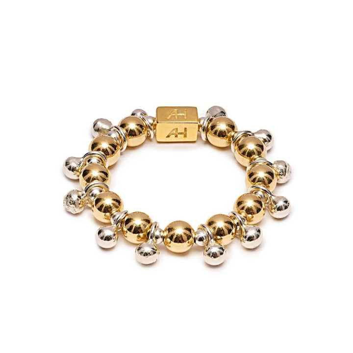 Niche Jewellery Annie Haak Aura Silver and Gold Filled Ring detail