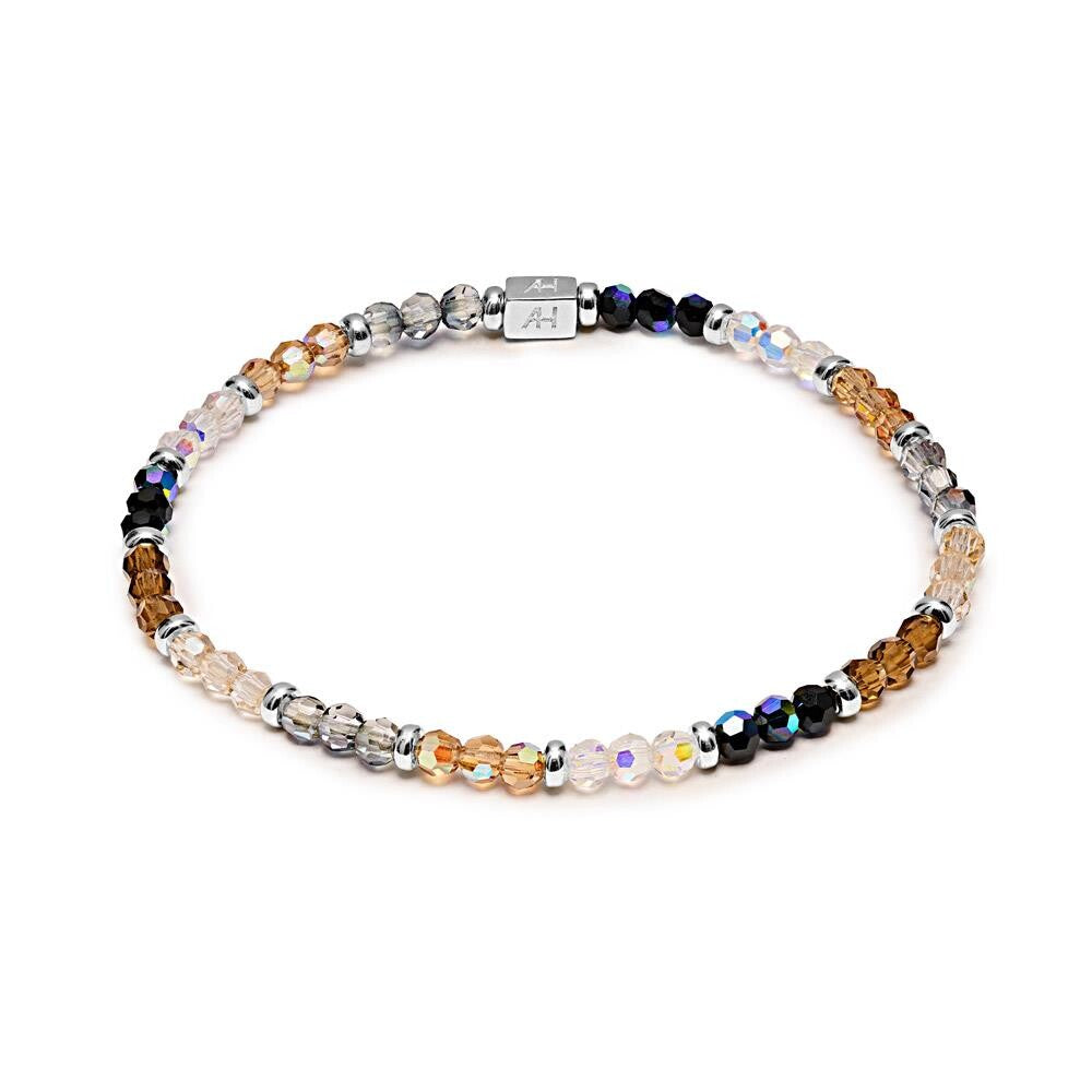 Niche Jewellery Annie Haak Shimmer Silver Crystal Bracelet detail