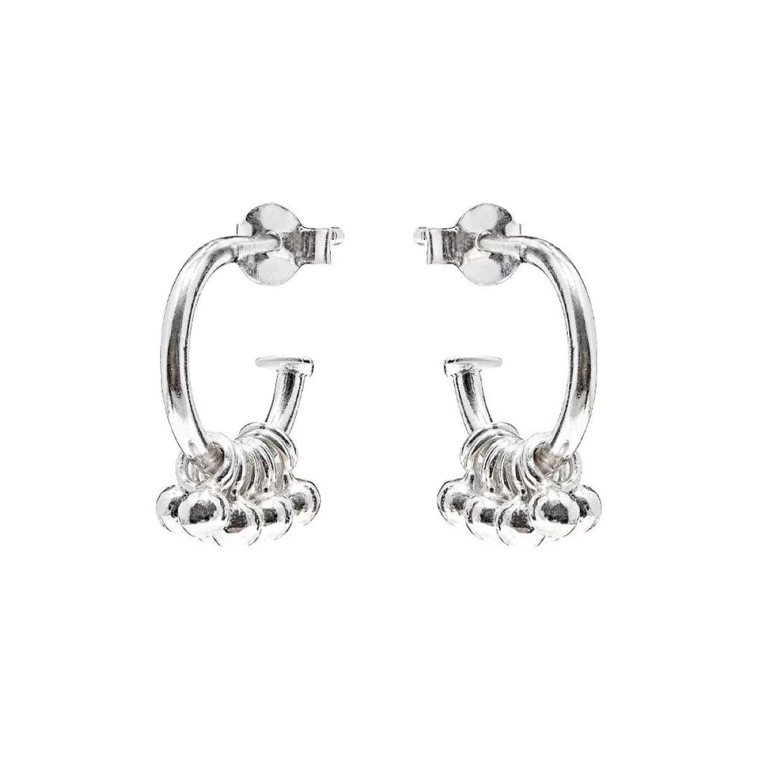 Annie Haak Gotri Silver Hoop Earrings - E0470