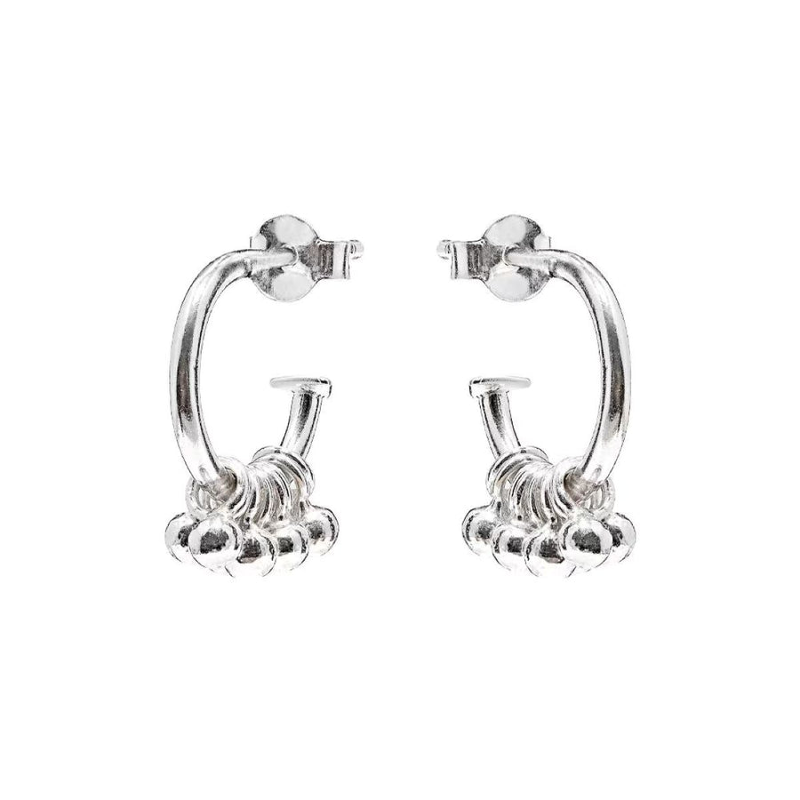 Annie Haak Gotri Silver Hoop Earrings - E0470