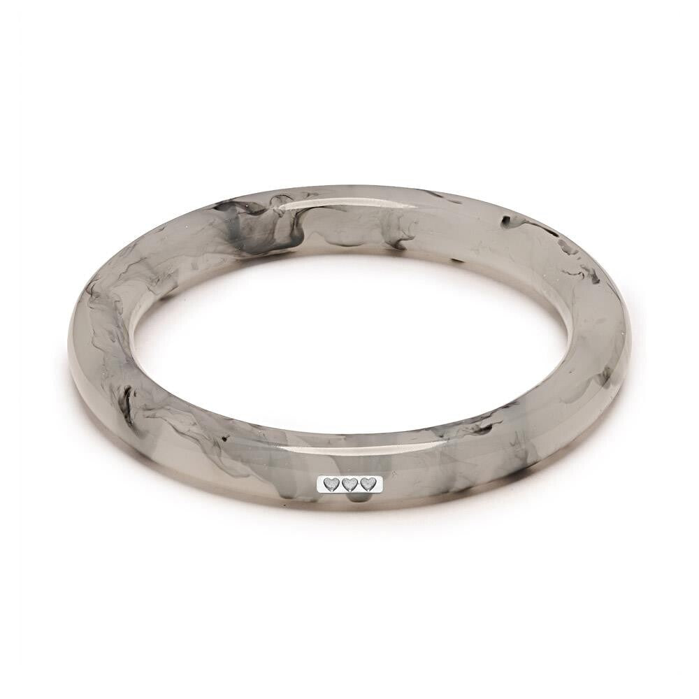 Niche Jewellery Annie Haak Shadow Resin Bangle - Grey Hues detail