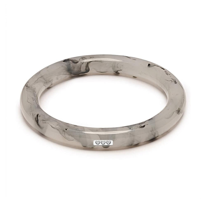 Niche Jewellery Annie Haak Shadow Resin Bangle - Grey Hues detail