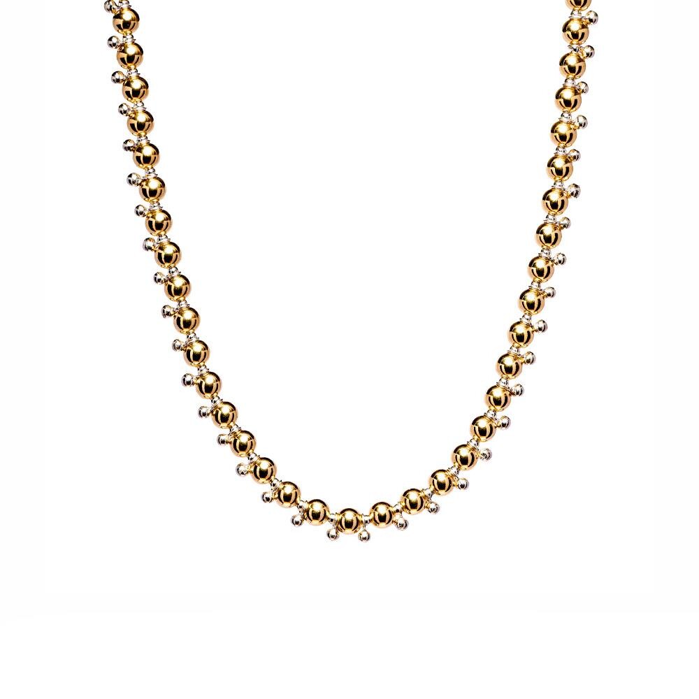 Niche Jewellery Annie Haak Aura Silver and Gold Filled Necklace detail