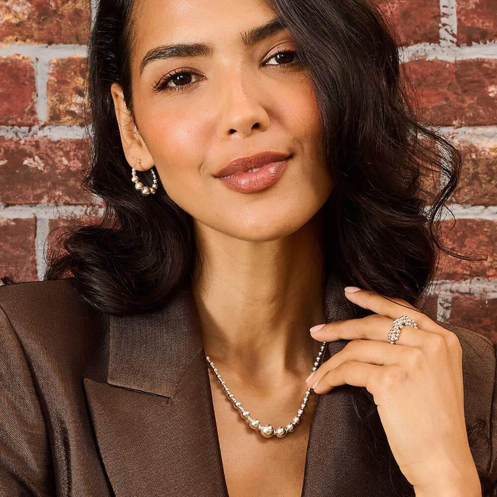 Niche Jewellery Annie Haak Josephine Silver Necklace detail