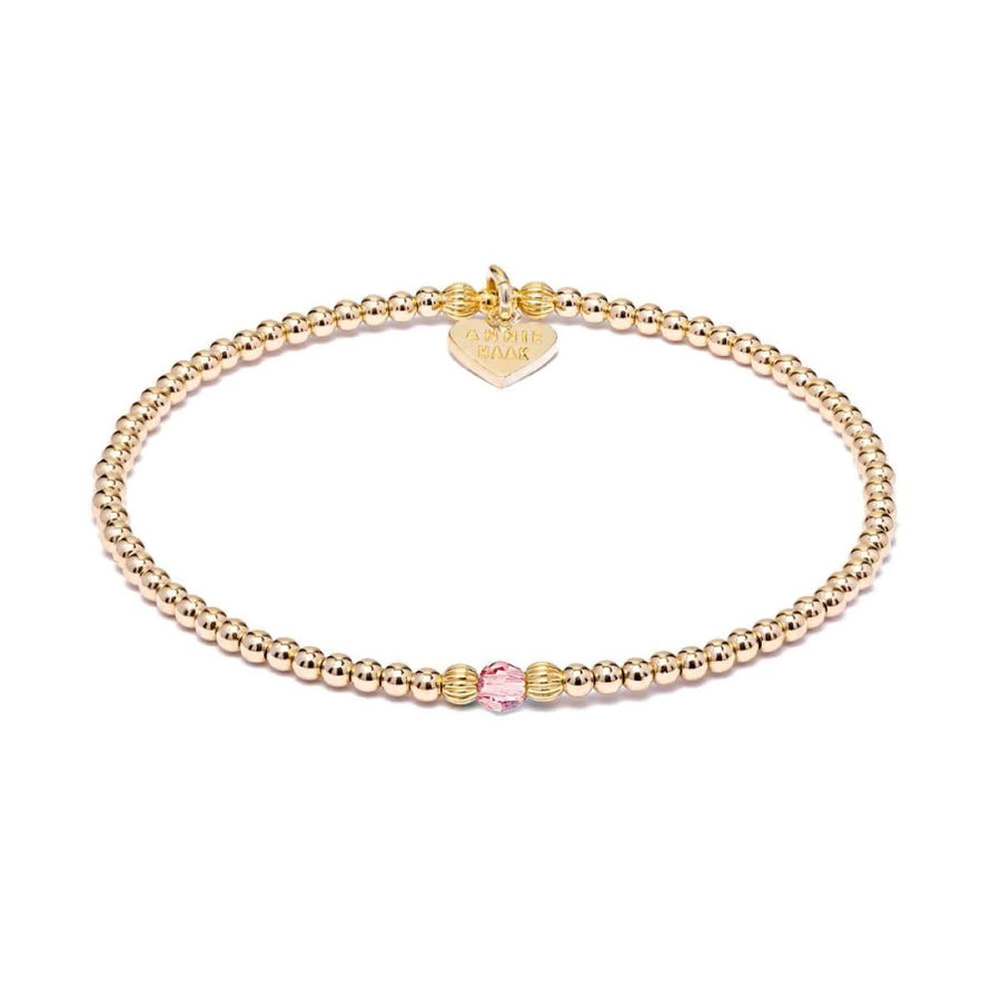 Annie Haak Aster Gold Bracelet - Rose - B2720-17
