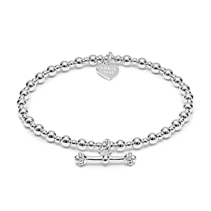Annie Haak Mini Orchid Silver Charm Bracelet - T-Bar