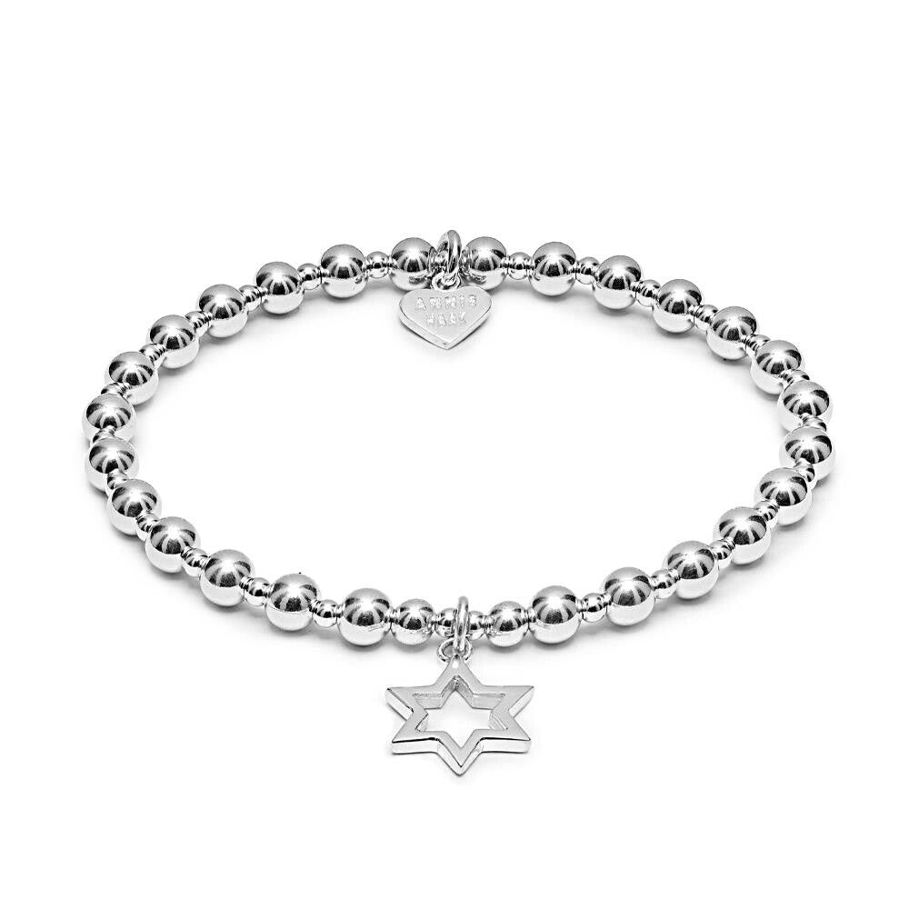Niche Jewellery Annie Haak Amiya Star Silver Charm Bracelet detail