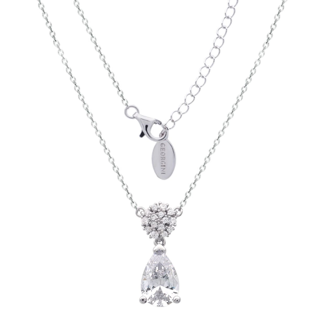 Georgini Red Carpet Cannes Necklace - Silver - IP876