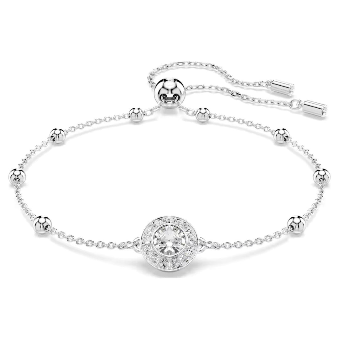 Swarovski Una Angelic Bracelet Round Cut - White with Rhodium Plating - 5733196