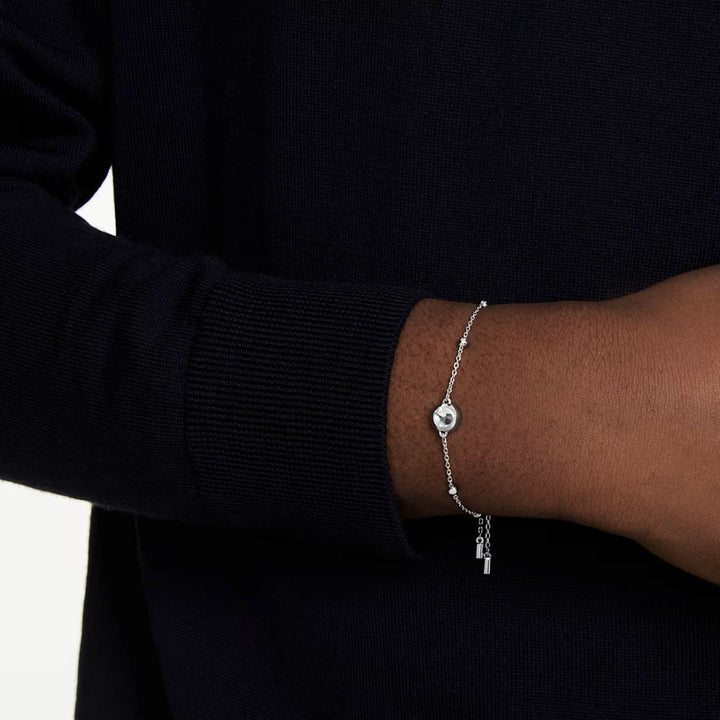 Swarovski Una Angelic Bracelet Round Cut - White with Rhodium Plating - 5733196