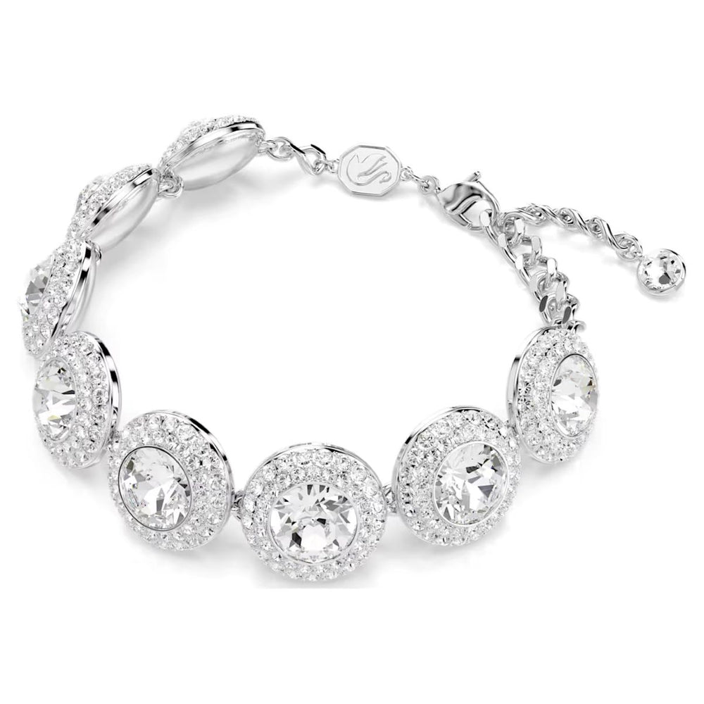 Swarovski Una Angelic Bracelet - White with Rhodium Plating - 5735343