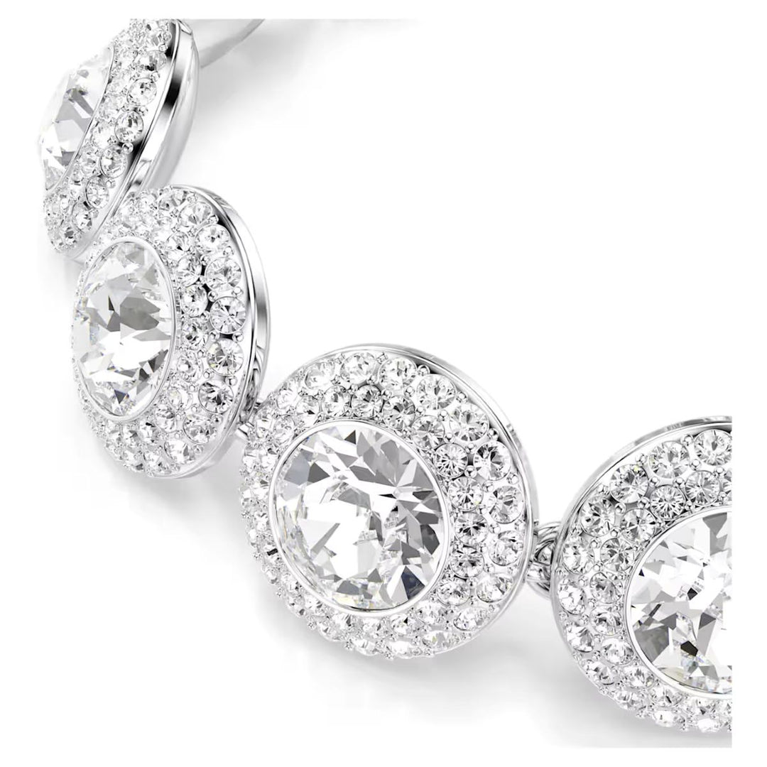 Swarovski Una Angelic Bracelet - White with Rhodium Plating - 5735343