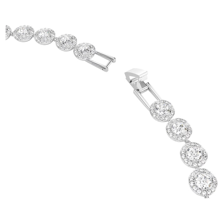 Swarovski Una Angelic All Around Necklace - White with Rhodium Plating