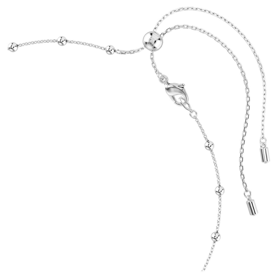 Swarovski Una Angelic Pendant Round Cut Double Sided Motifs - White with Rhodium Plating - 5733116