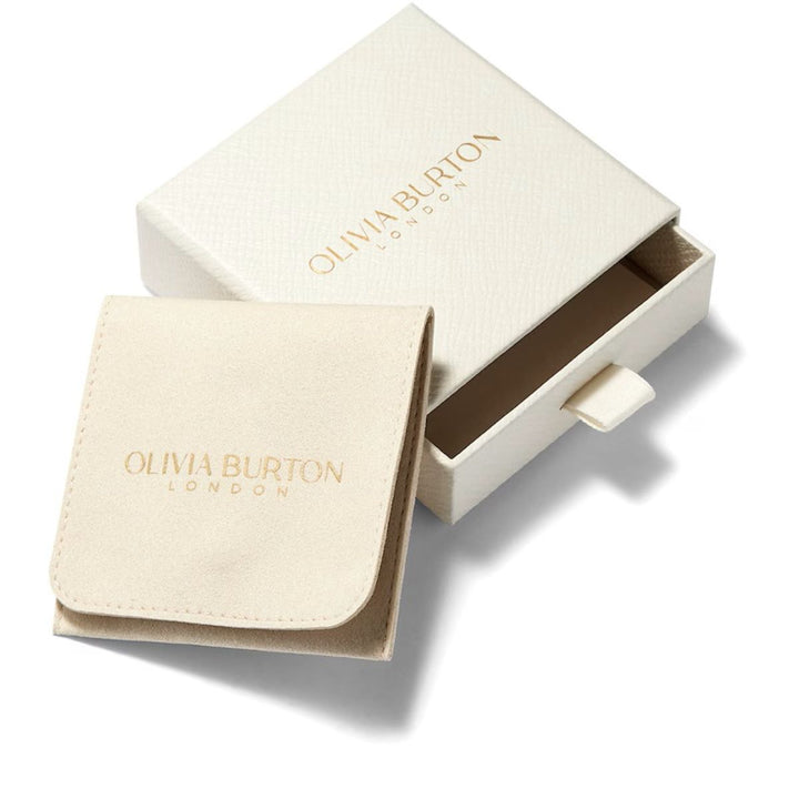 Olivia Burton Signature Honey Bee Silver Tone Bracelet