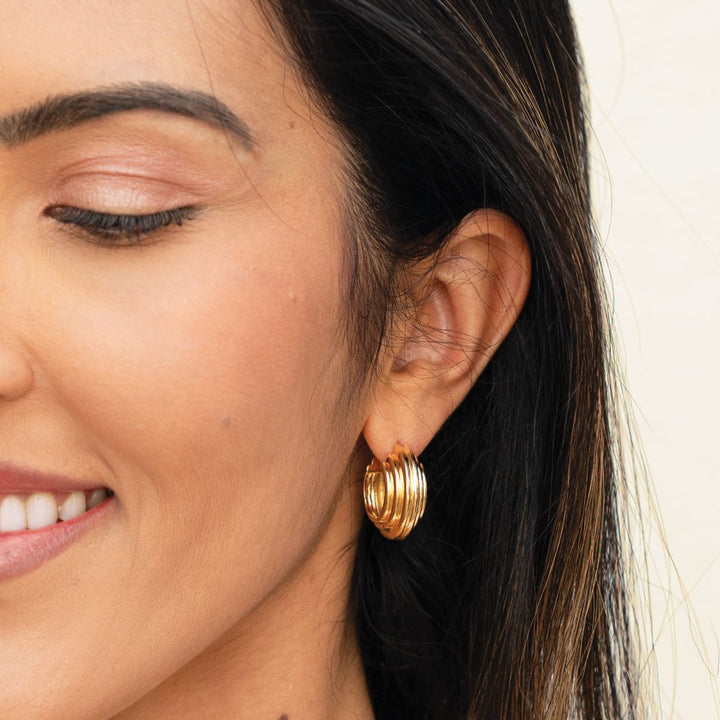 Sarah Alexander Ventura Ridge Hoop Earrings - sa-venturae