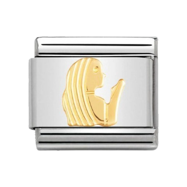 Nomination Classic Virgo Charm - 18k Gold - 030104/06