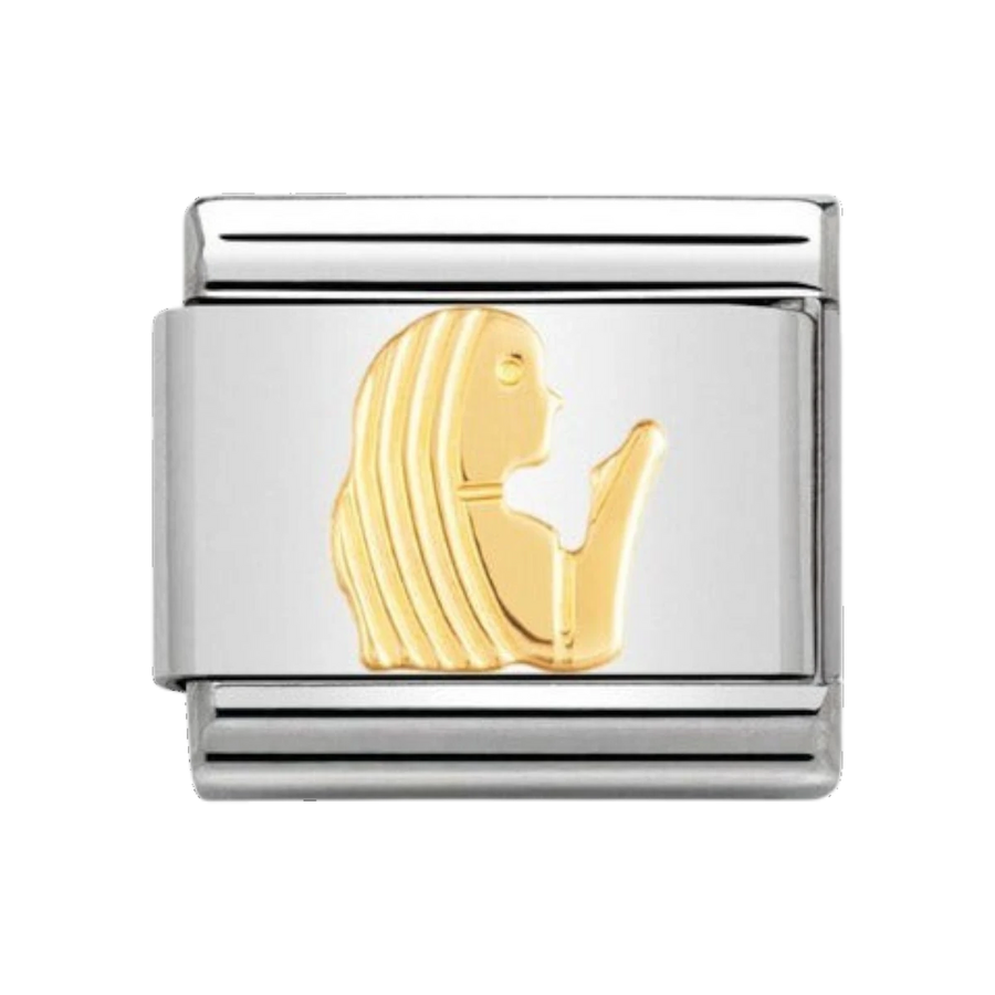 Nomination Classic Virgo Charm - 18k Gold - 030104/06