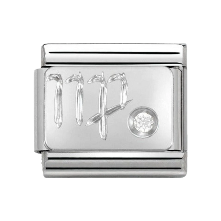Nomination Silver and Zirconia Classic Virgo Charm - 330302/06