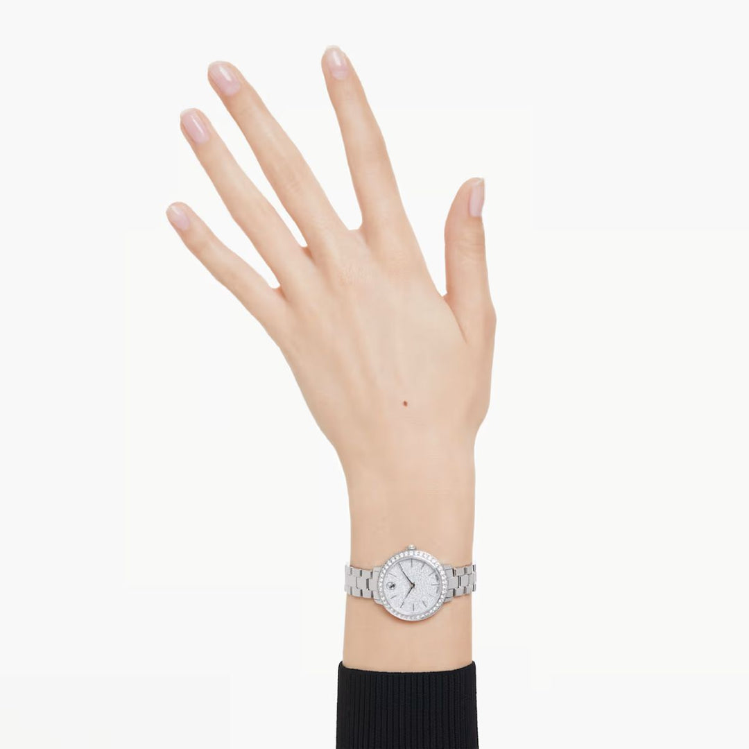 Swarovski Watch Swiss Made Metal Bracelet - Silver Tone Stainless Steel - 5706182