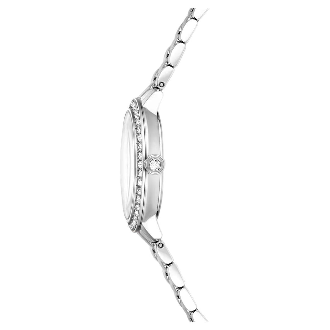 Swarovski Watch Swiss Made Metal Bracelet - Silver Tone Stainless Steel