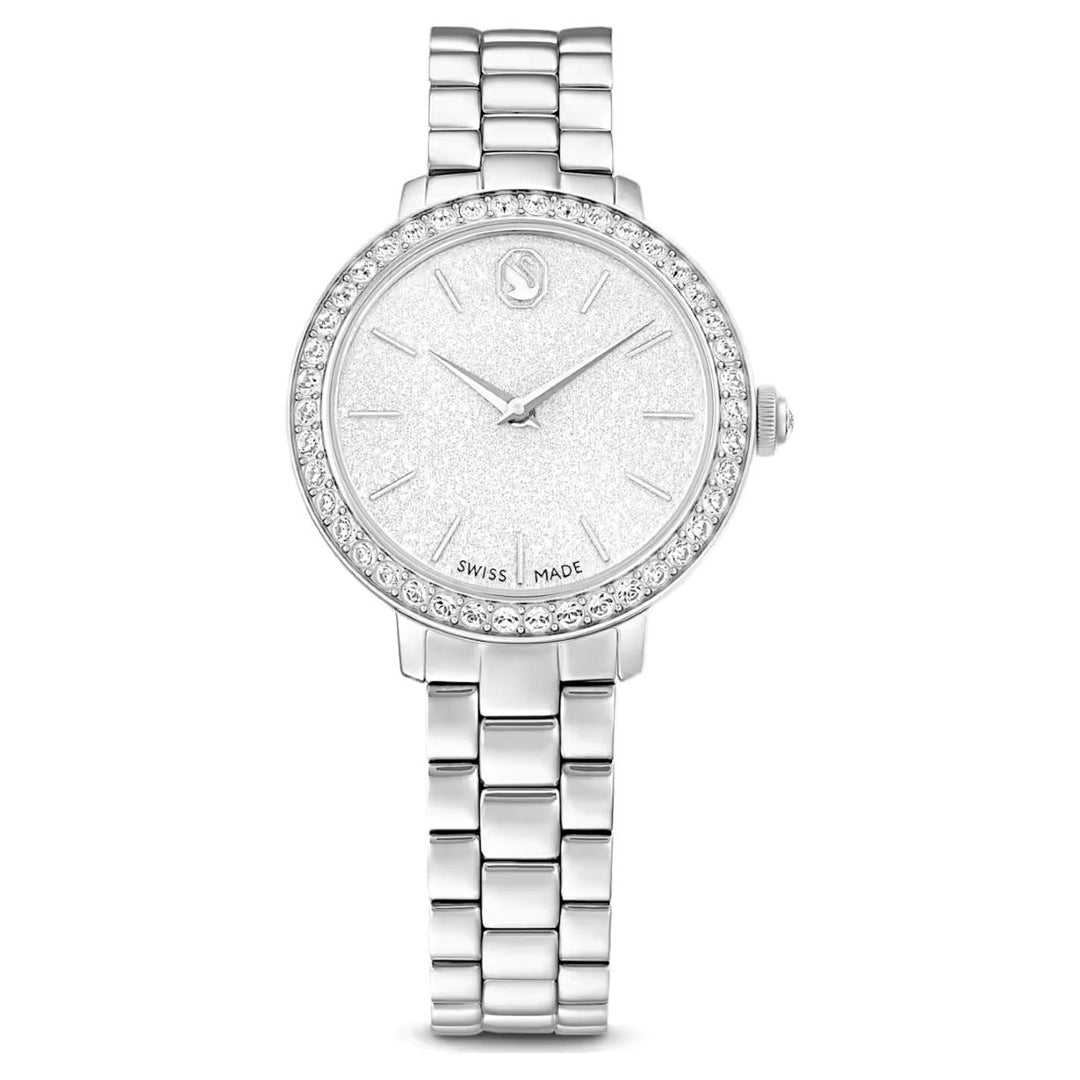 Swarovski Watch Swiss Made Metal Bracelet - Silver Tone Stainless Steel - 5706182