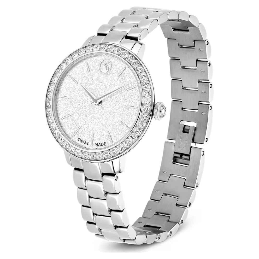 Swarovski Watch Swiss Made Metal Bracelet - Silver Tone Stainless Steel - 5706182
