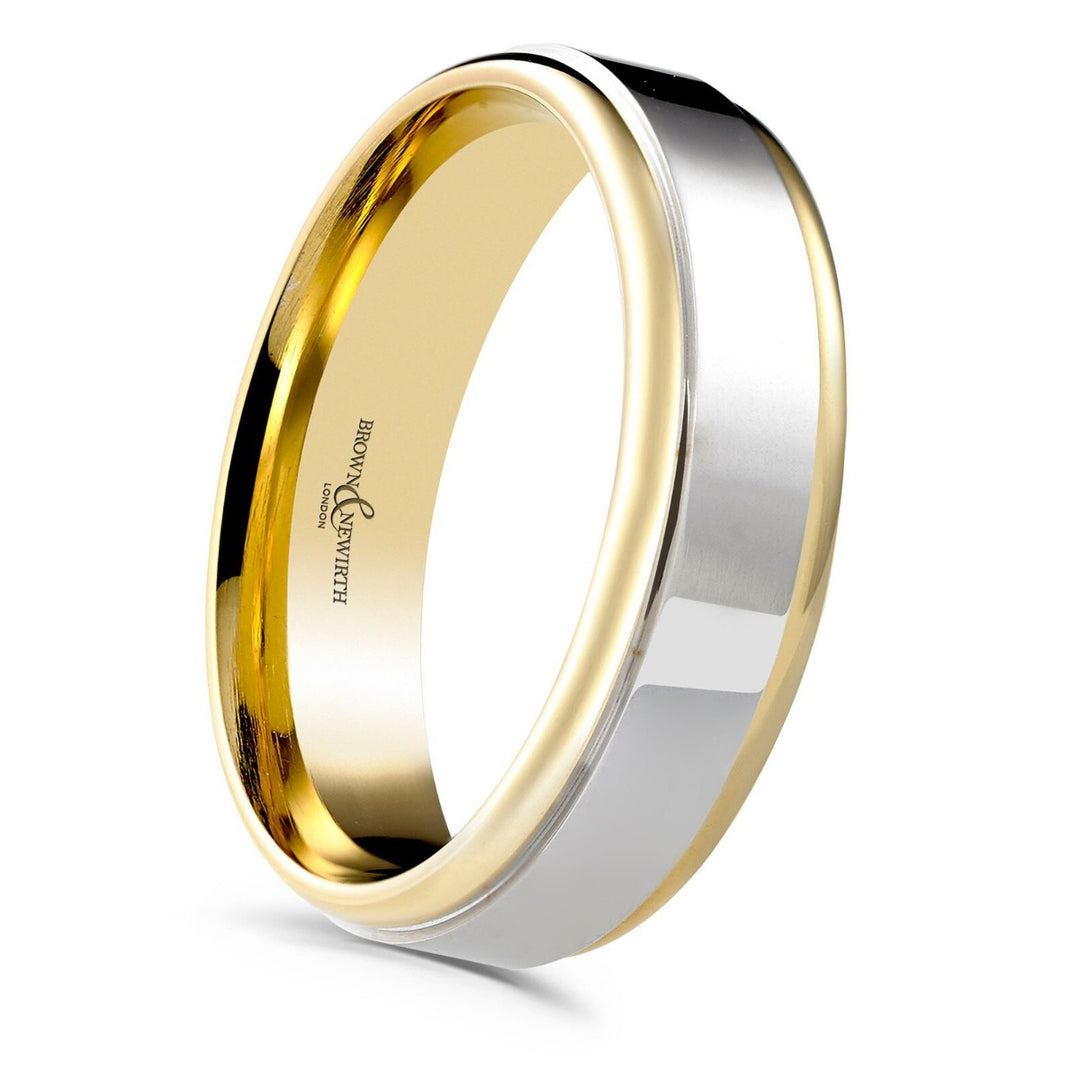 Brown & Newirth 'Blend' Men's Wedding Ring