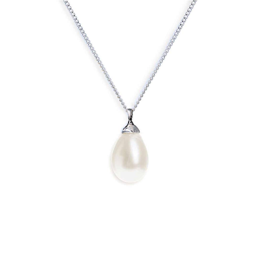 Ivory & Co Westbury Pearl Drop Necklace - westburynecklace