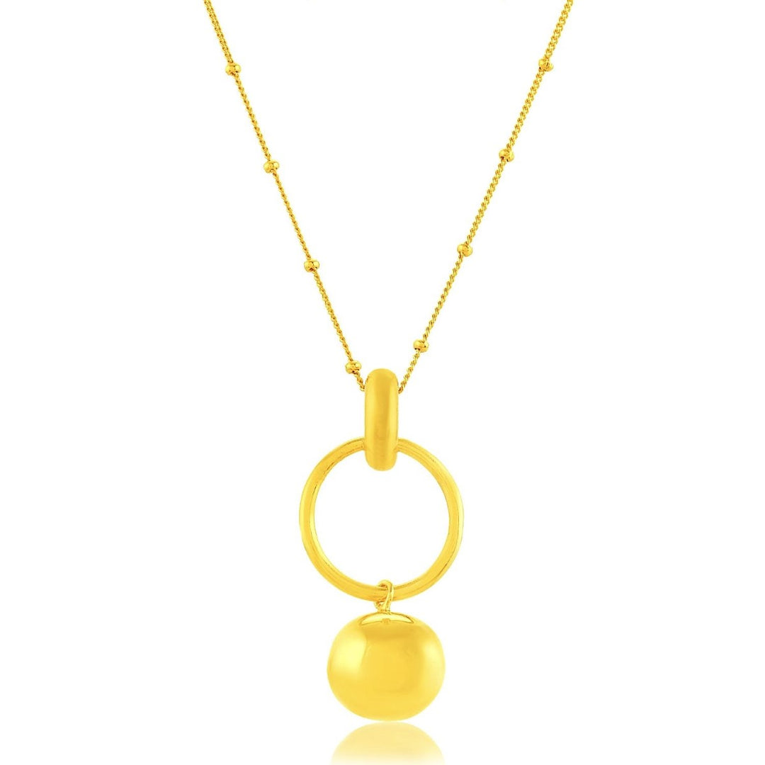 Shyla Layla solid ball necklace
