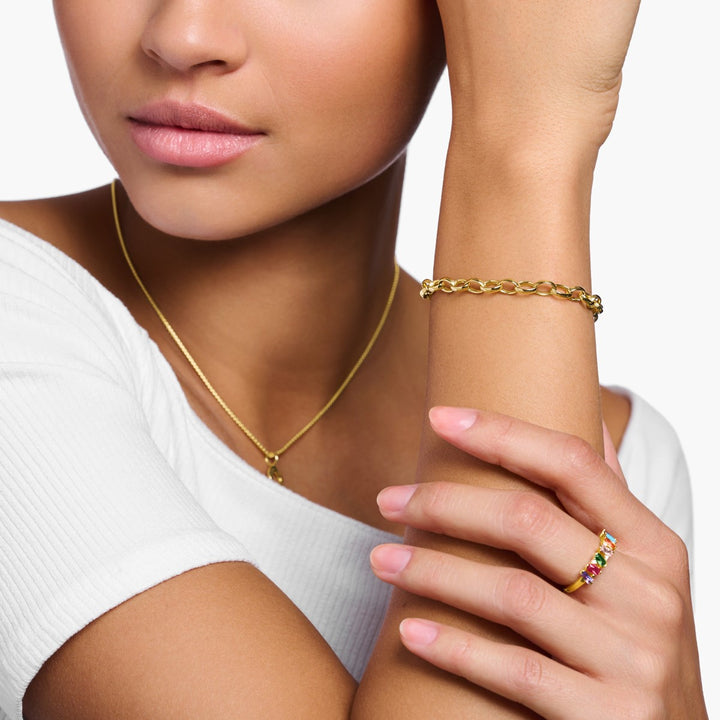Thomas Sabo Charm Bracelet Classic - Gold X0031-413-39