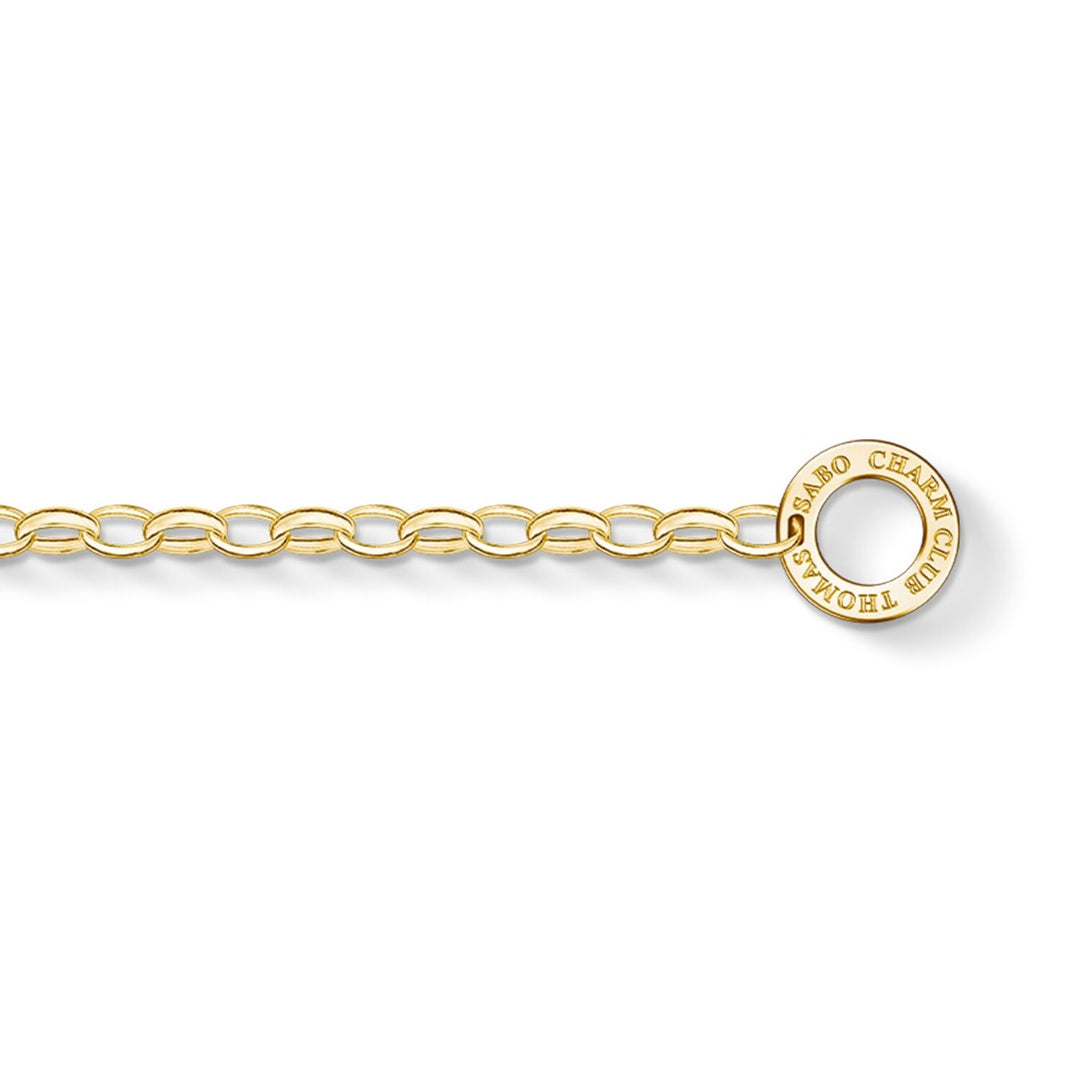 Thomas Sabo Classic Small Charm Bracelet - Gold X0243-413-39