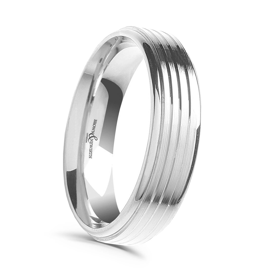 Brown & Newirth 'Caelum' Mens Wedding Band, For Him - XNFP608