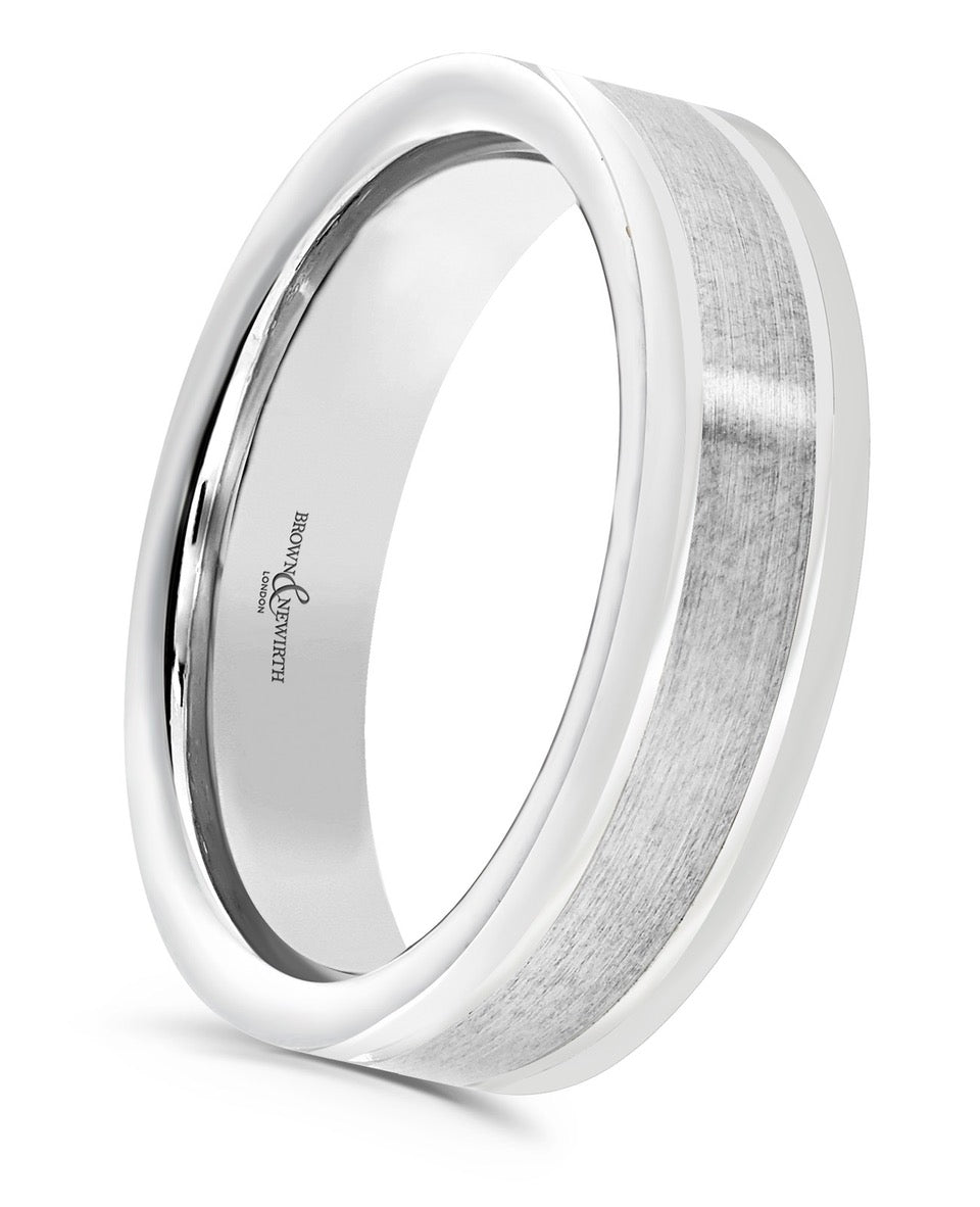 Brown & Newirth 'Aquila' Men's Wedding Ring