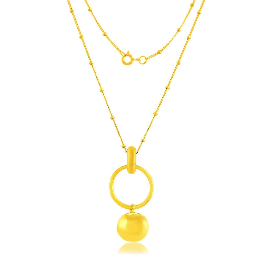 Shyla Layla solid ball necklace