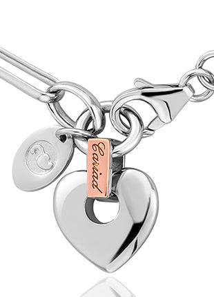 Clogau Silver Cariad Heart Bracelet XX3CRBR6