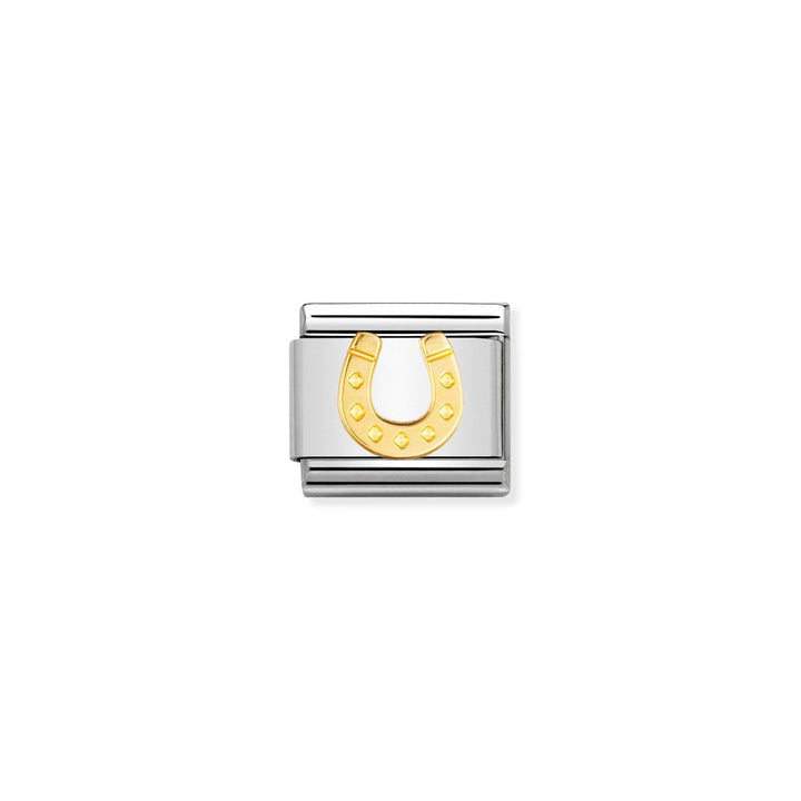Nomination Classic Horseshoe Charm - 18k Gold - 030115/11