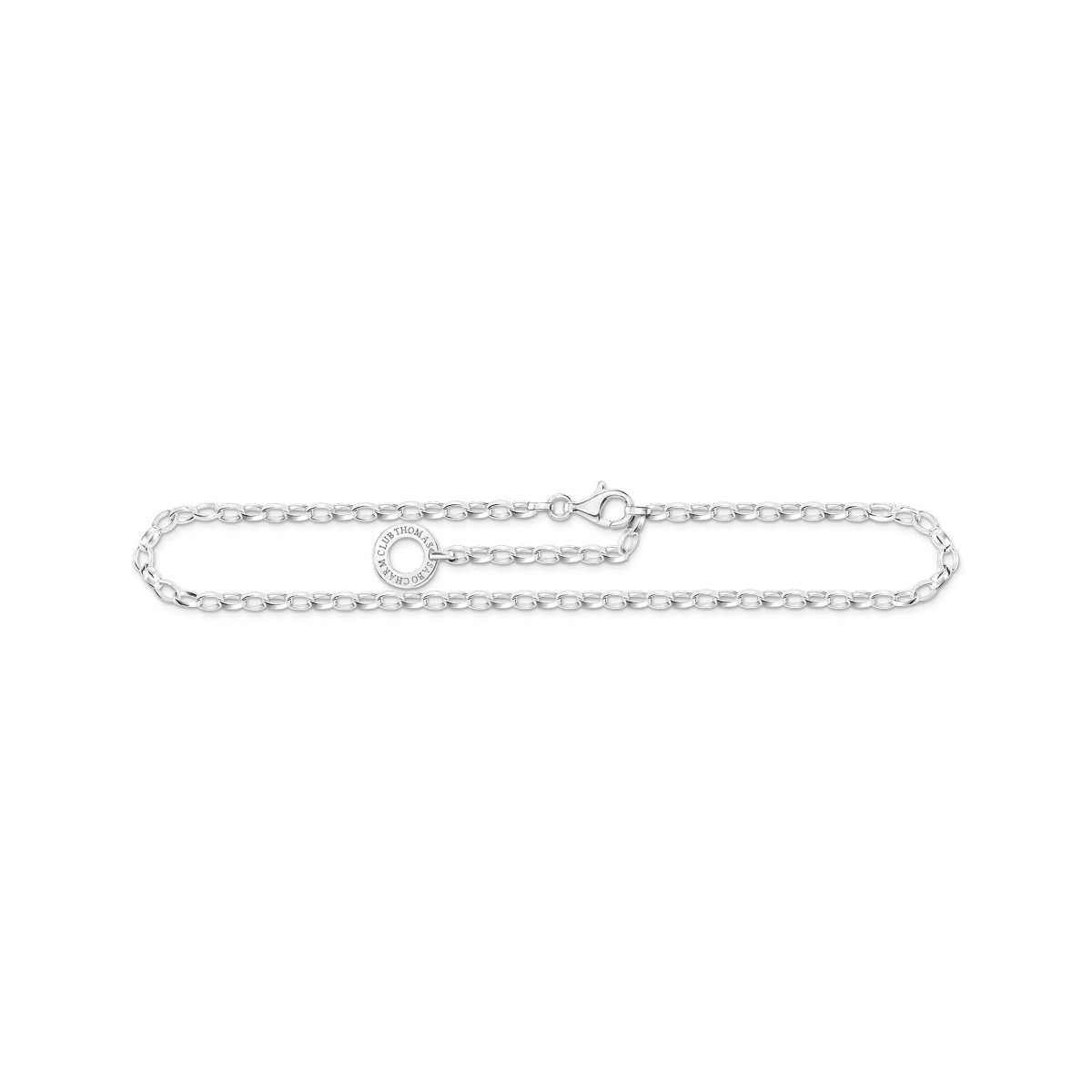Photos - Other Jewellery Thomas Sabo Charm Anklet Classic Silver / Small 
