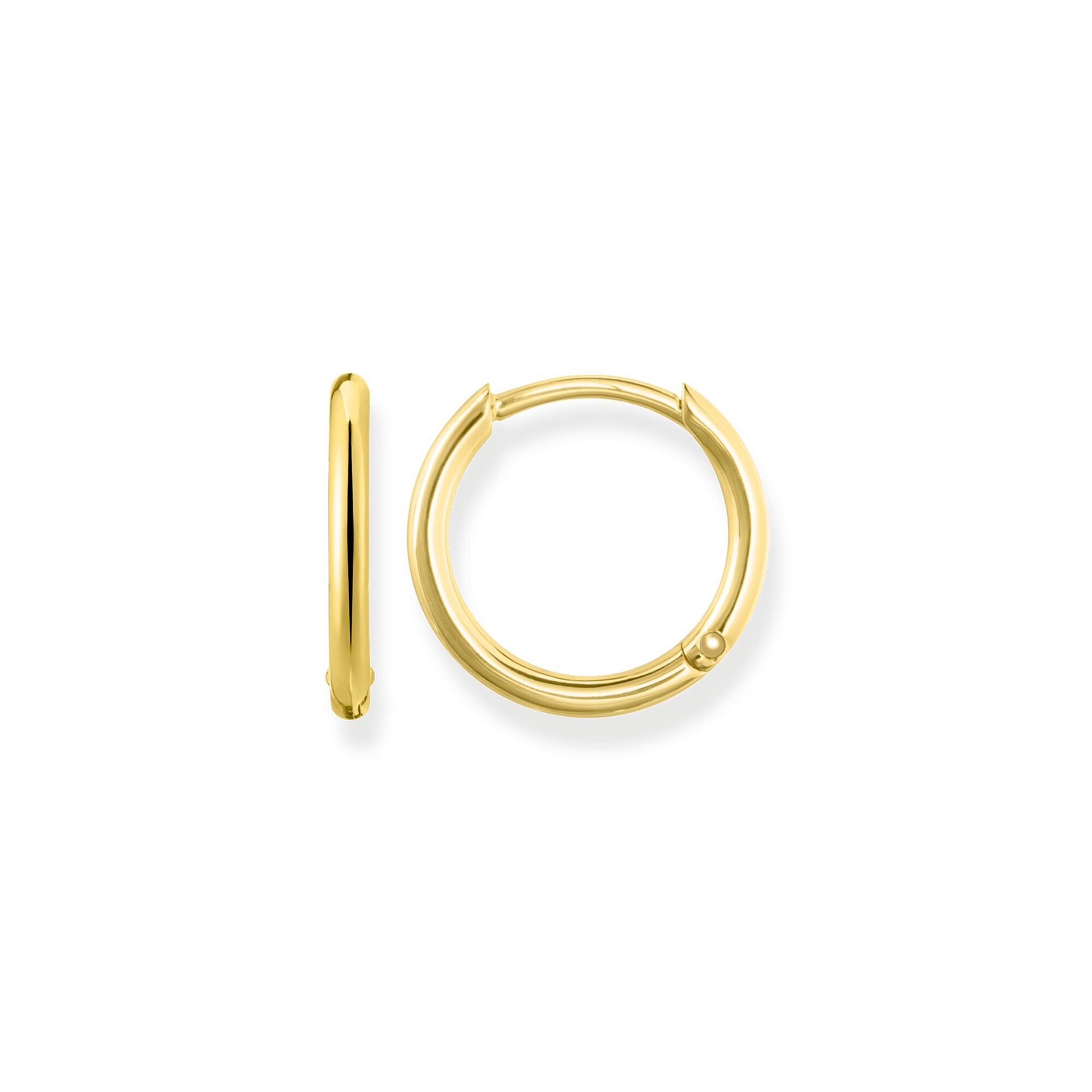 Buy Thomas Sabo Classic Small Hoop Earrings - Yellow Gold Online