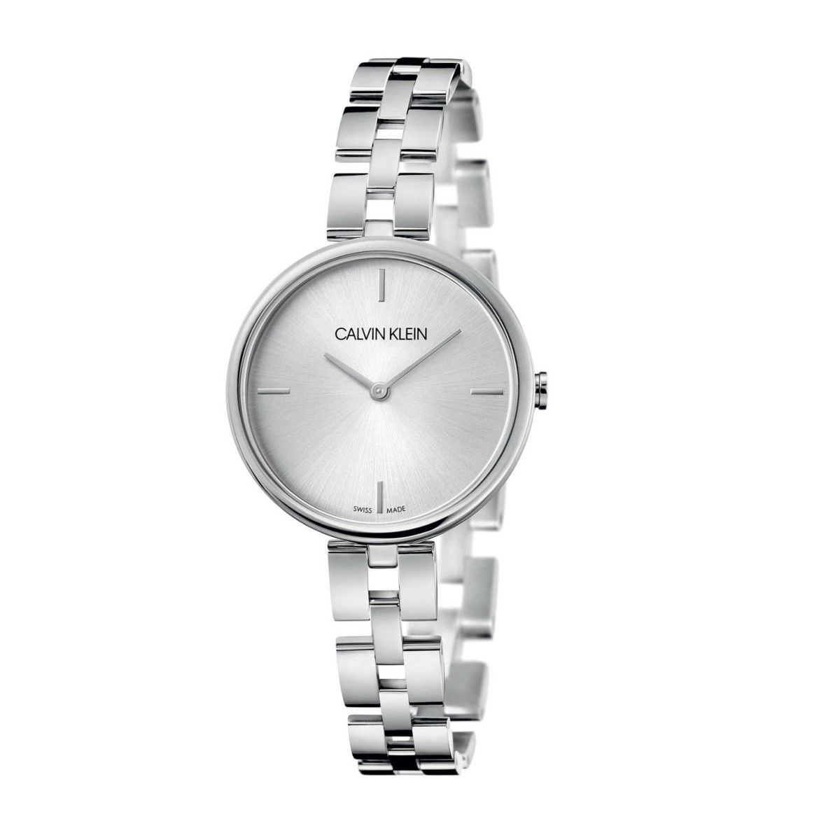 Buy Calvin Klein Ladies Elegant Watch - Silver Tone Online