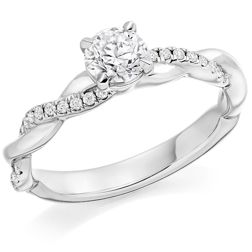 round baguette diamond ring products for sale