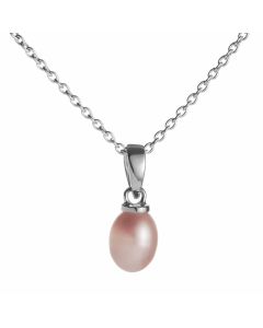 Jersey Pearl Pure Pink Freshwater Pearl Pendant - 1790849