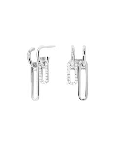 PDPaola Nexa Earrings - Silver - AR02-828-U